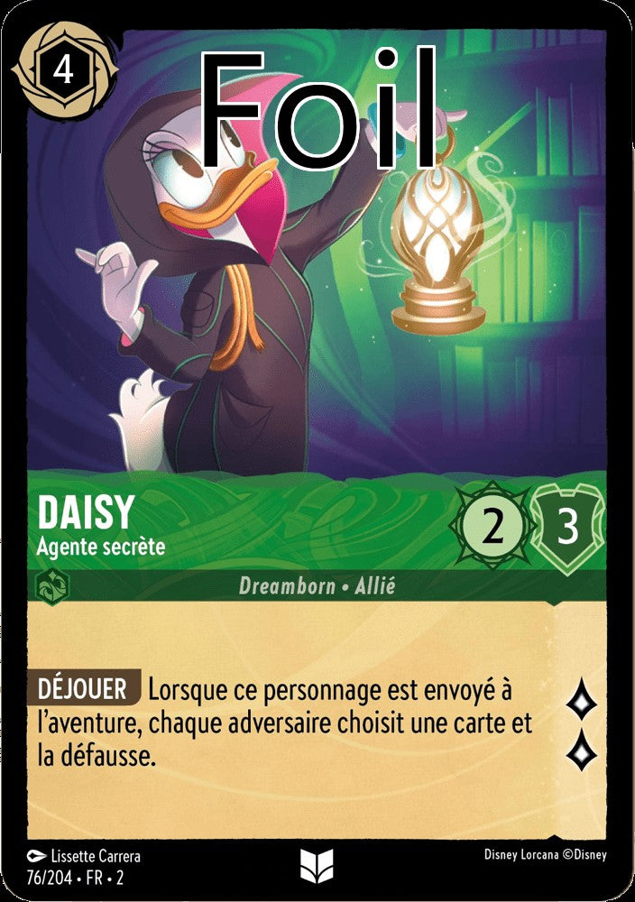 Daisy Foil
Agente secrète