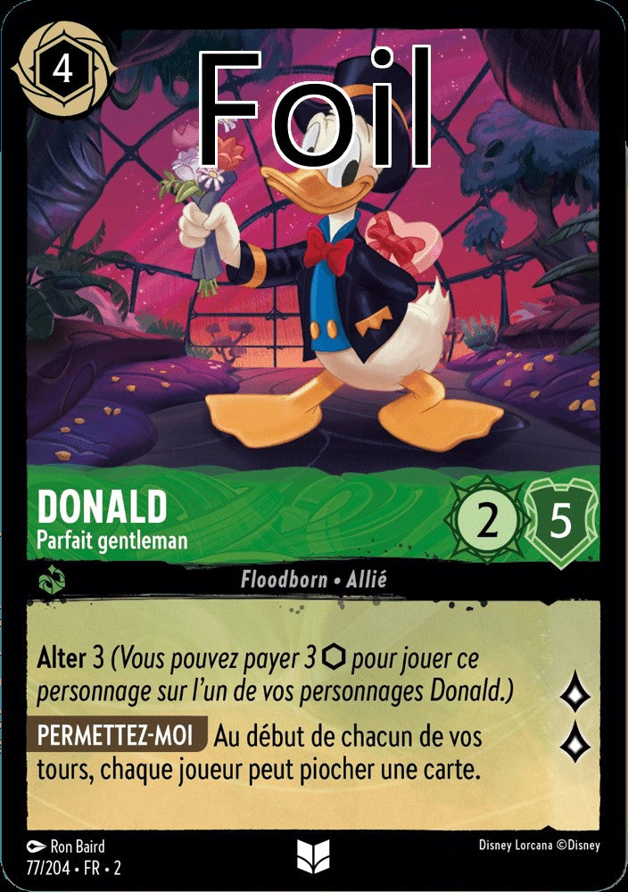 Donald Foil
Parfait Gentleman