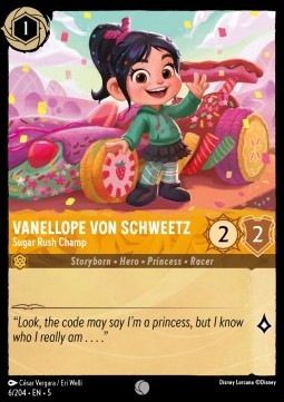 Vanellope Von Schweetz Championne de Sugar Rush