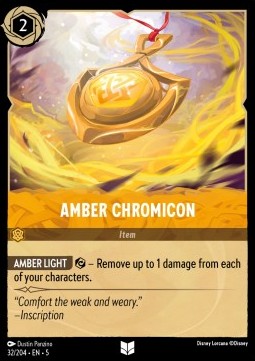 Chromicône d’Ambre