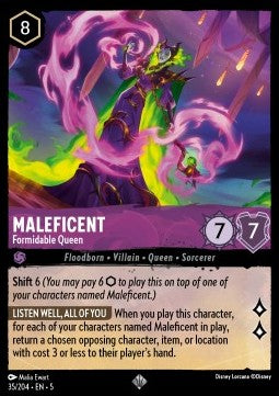 Maléfique Redoutable reine