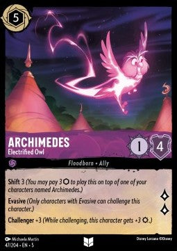 Archimède Hibou électrique