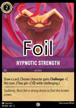 Force hypnotique foil
