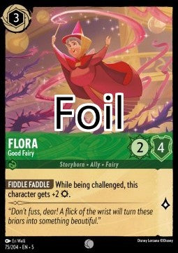 Flora foil Bonne Fée