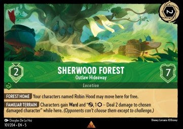 Forêt de Sherwood Cachette des hors-la-loi