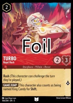 Turbo Le Pilote foil Hack royal