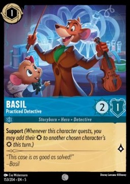 Basil Détective chevronné