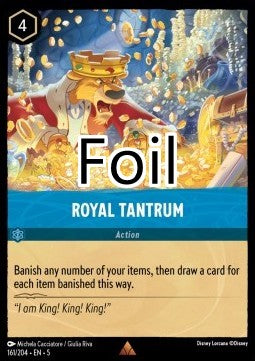 Caprice Royal foil