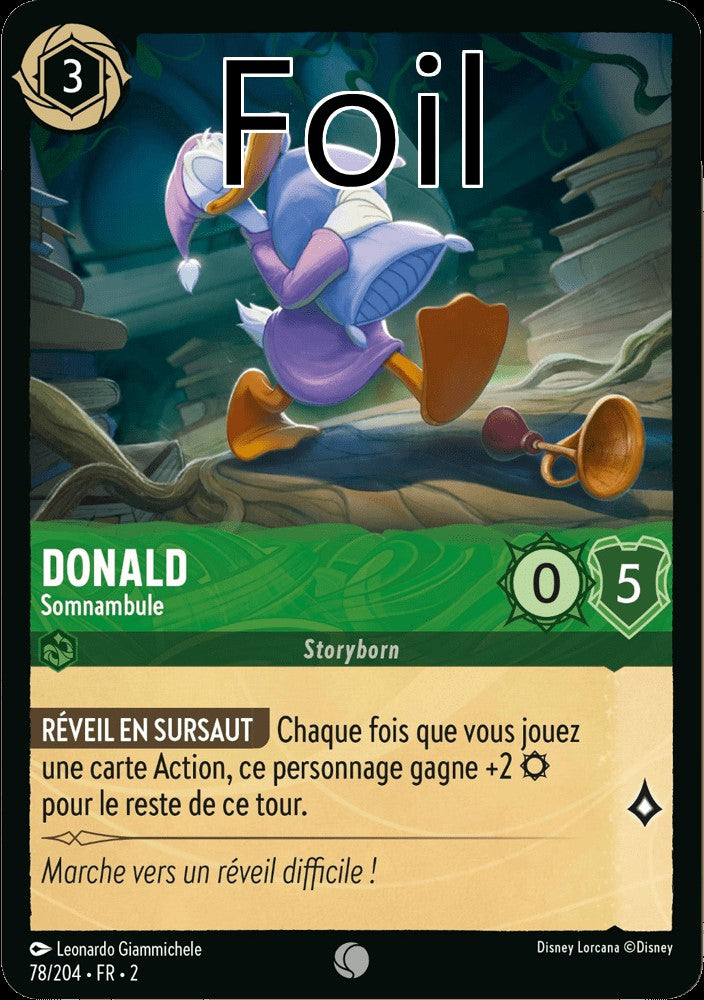 Donald Foil
Somnambule