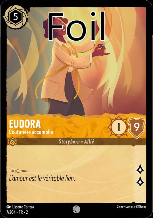 Eudora Foil 
Couturière accomplie
