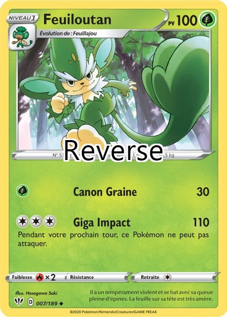 Feuiloutan 007 reverse