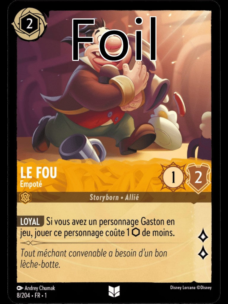 Le Fou Foil
Empoté