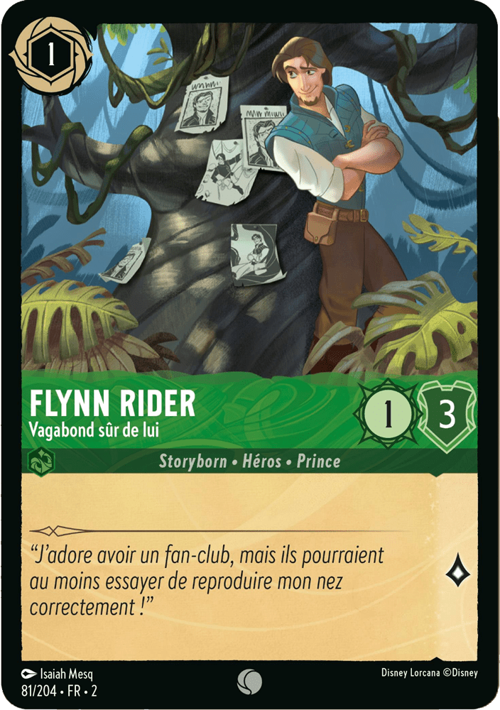 Flynn Rider Vagabond sûr de lui