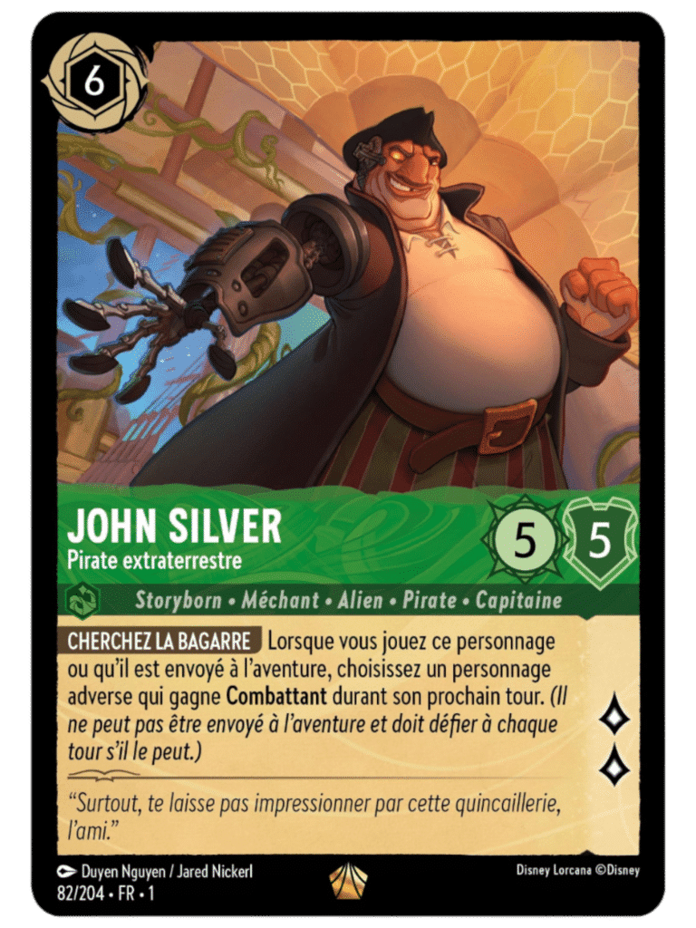 John Silver Pirate extraterrestre