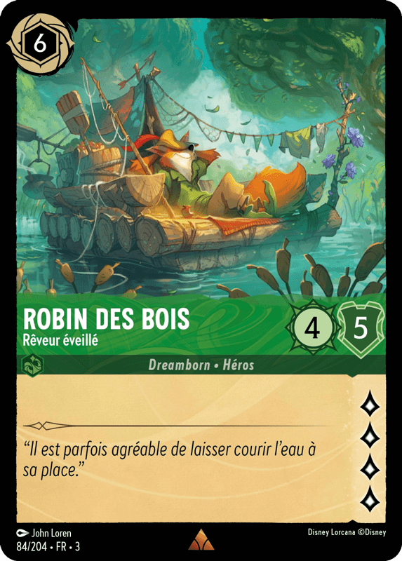 Robin des bois Rêveur éveillé