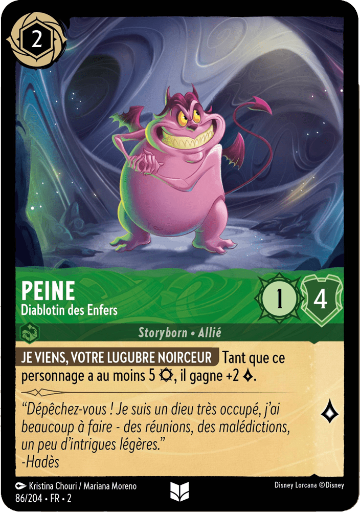 Peine Diablotin des Enfers