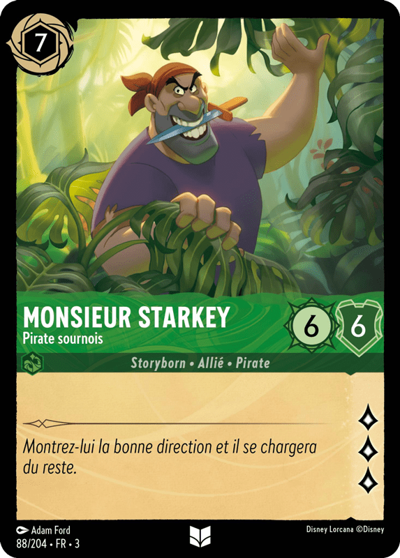 Monsieur Starkey Pirate sournois