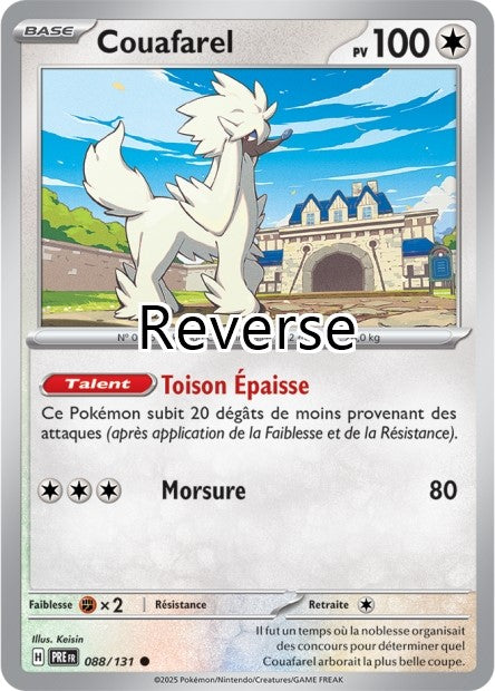 Couafarel reverse