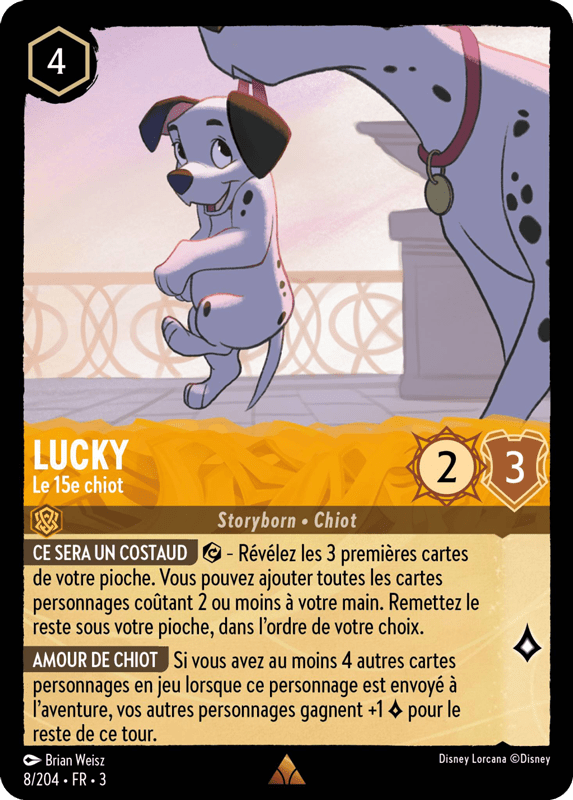 Lucky Le 15ème chiot