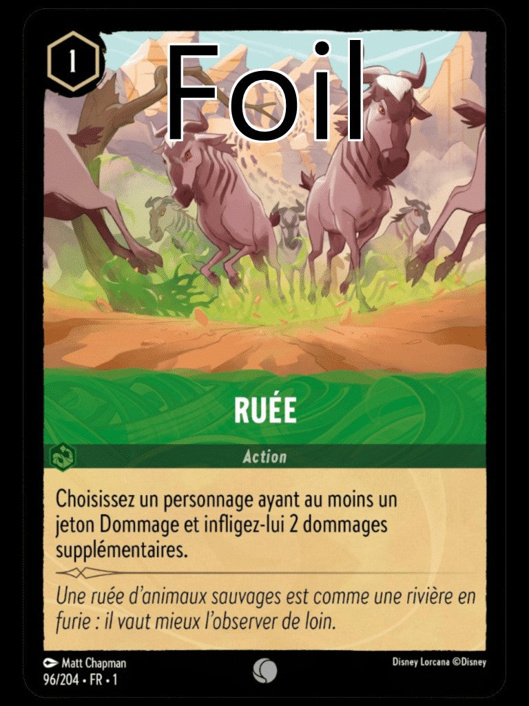 Ruée Foil