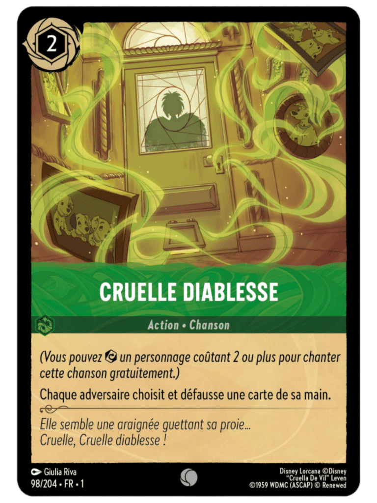 Cruella diablesse