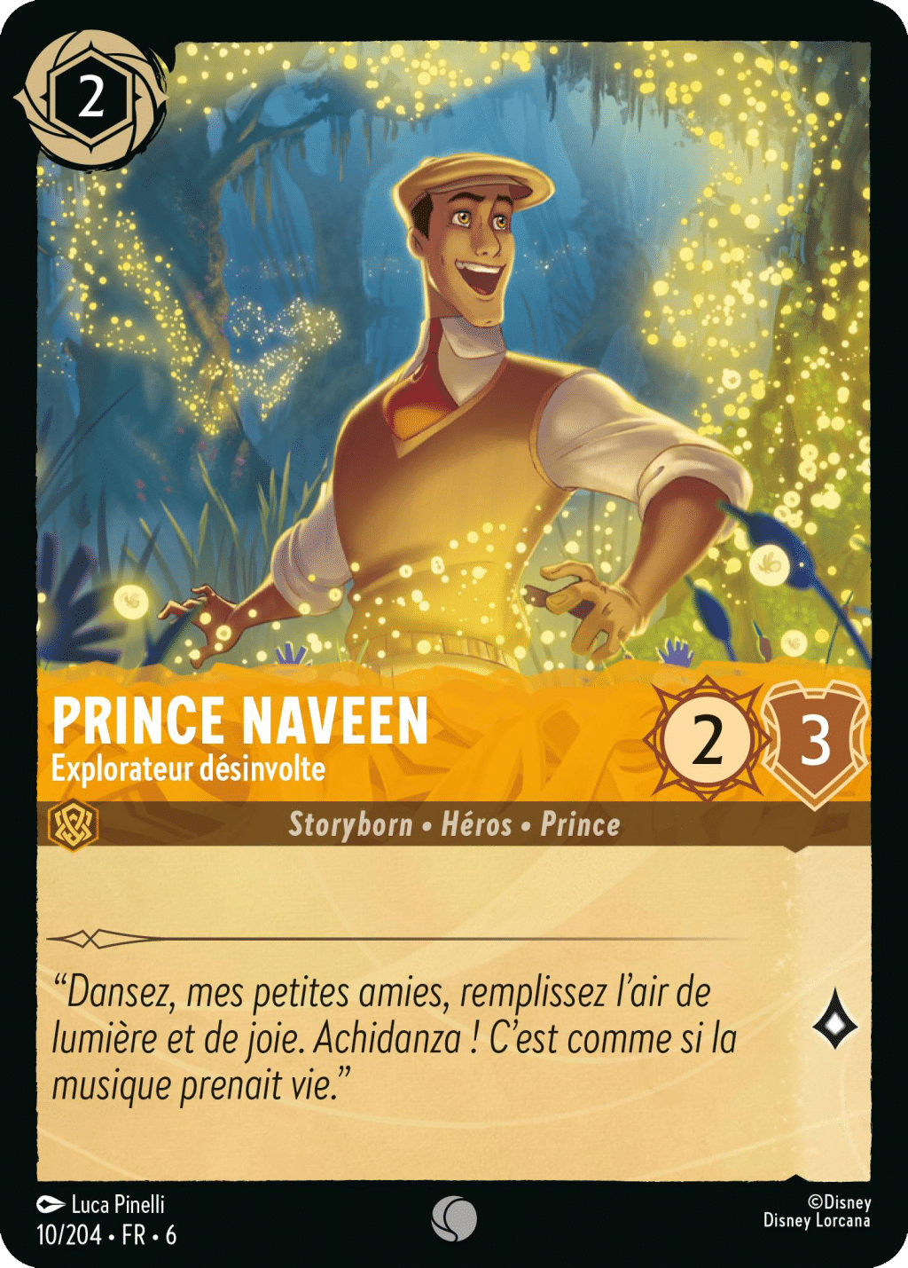Prince Naveen Explorateur désinvolte 10/204