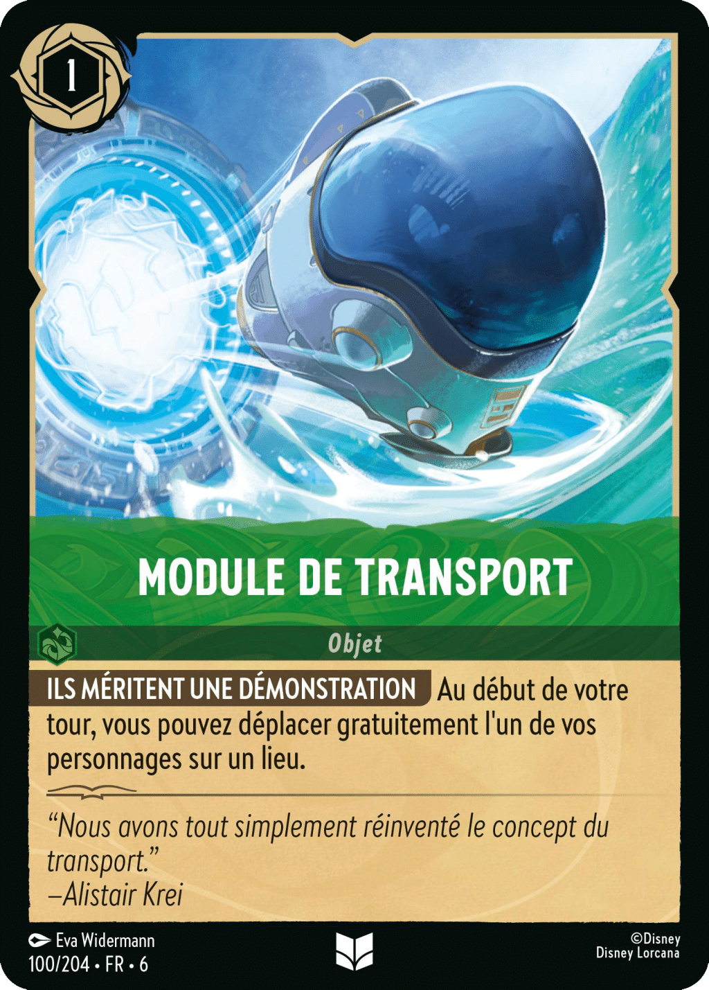 Module de transport 100/204