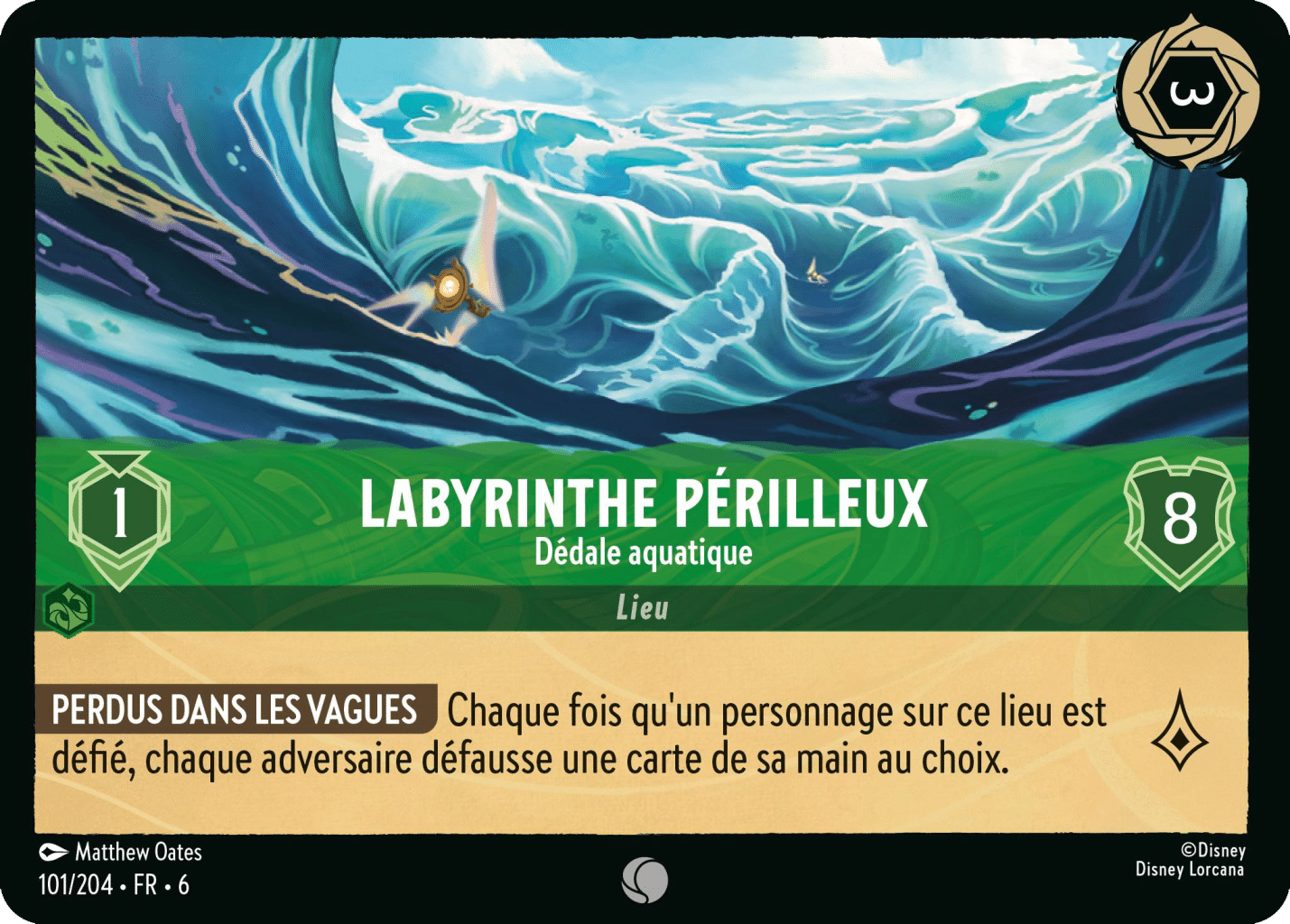 Labyrinthe périlleux Dédale aquatique 101/204