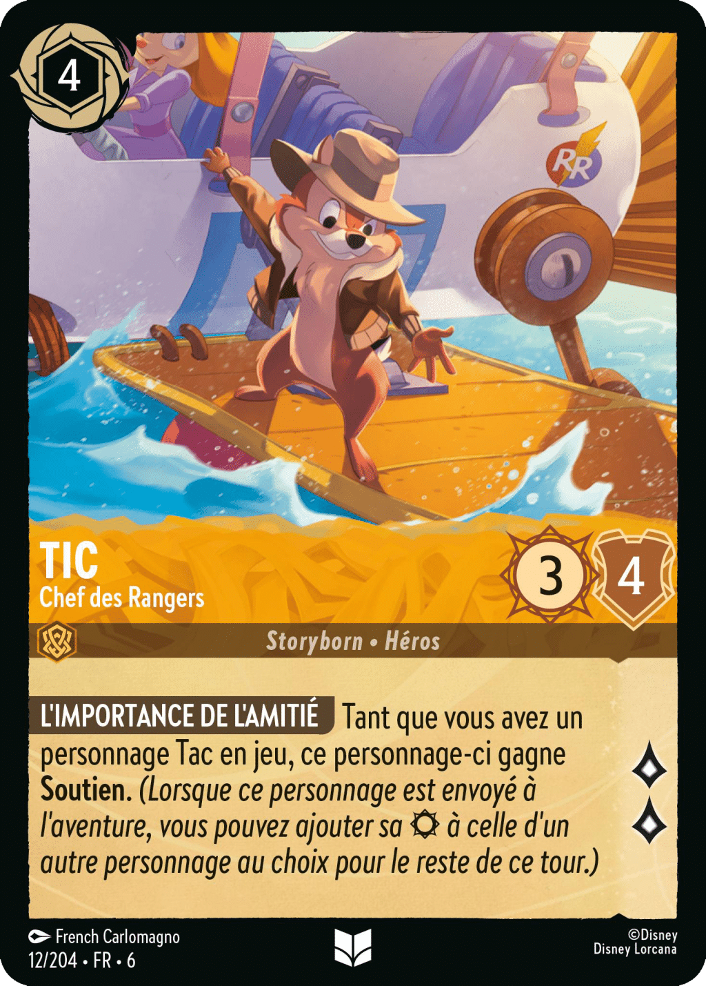 Tic Chef des Rangers 12/204