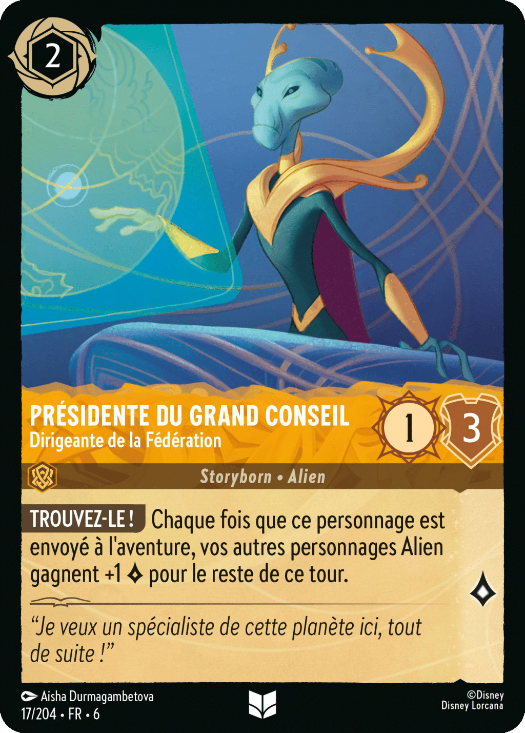 Présidente du Grand Conseil Dirigeante de la Fédération 17/204