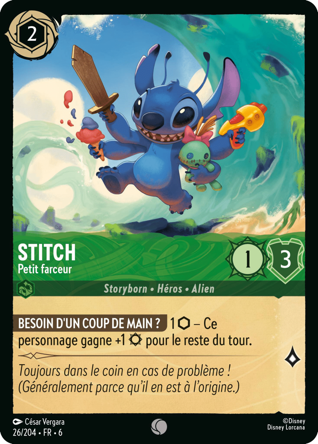 Stitch Petit farceur 26/204