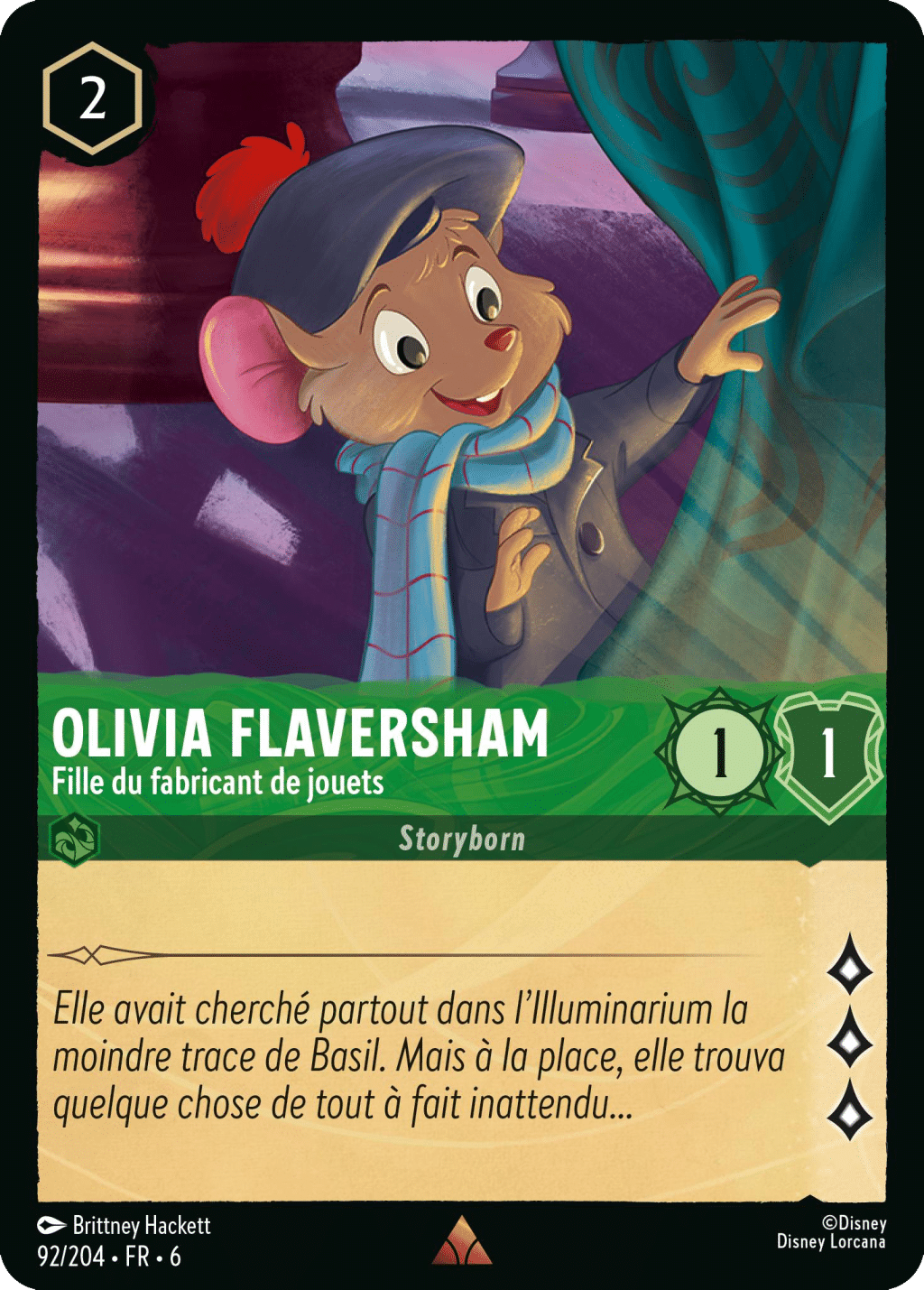 Olivia Flaversham Fille du fabricant de jouets 92/204