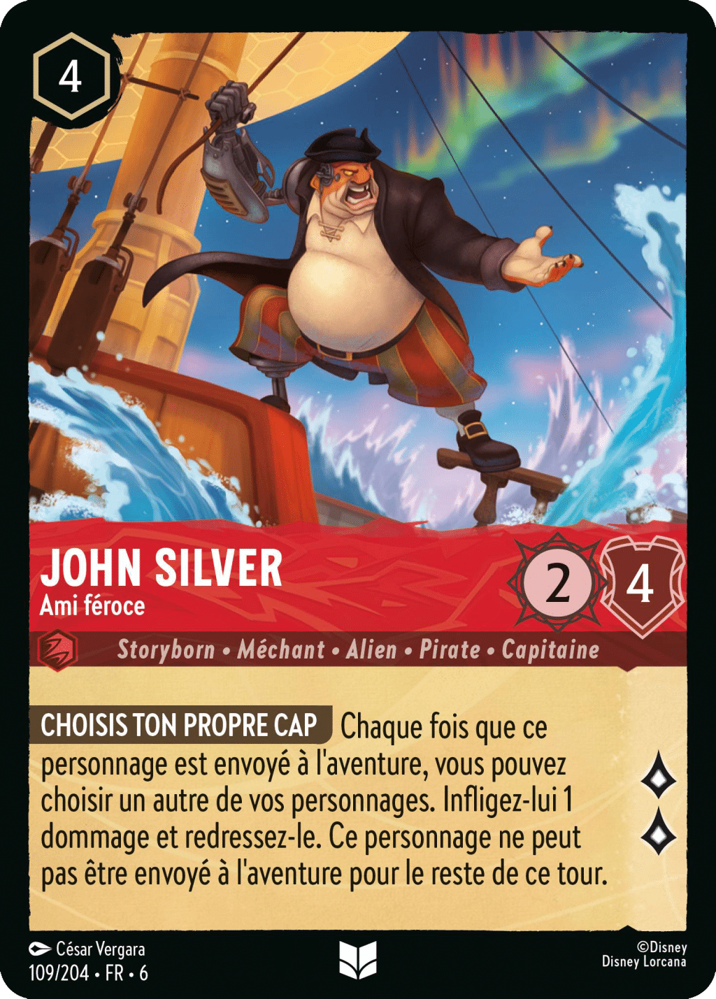 John Silver Ami féroce 109/204
