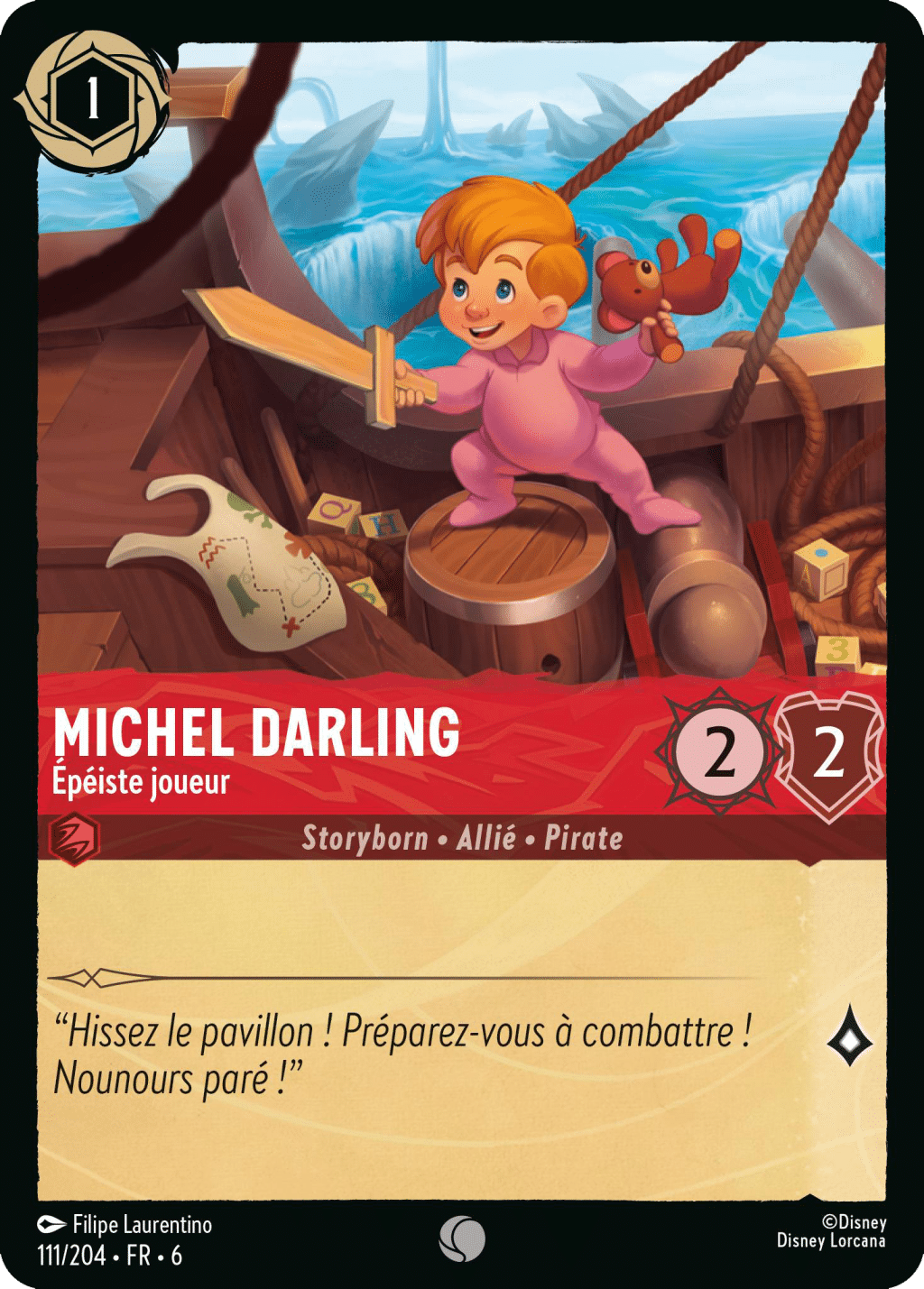 Michael Darling Épéiste joueur 111/204