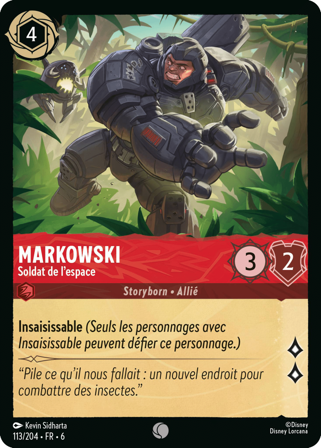 Markowski Soldat de l’espace 113/204