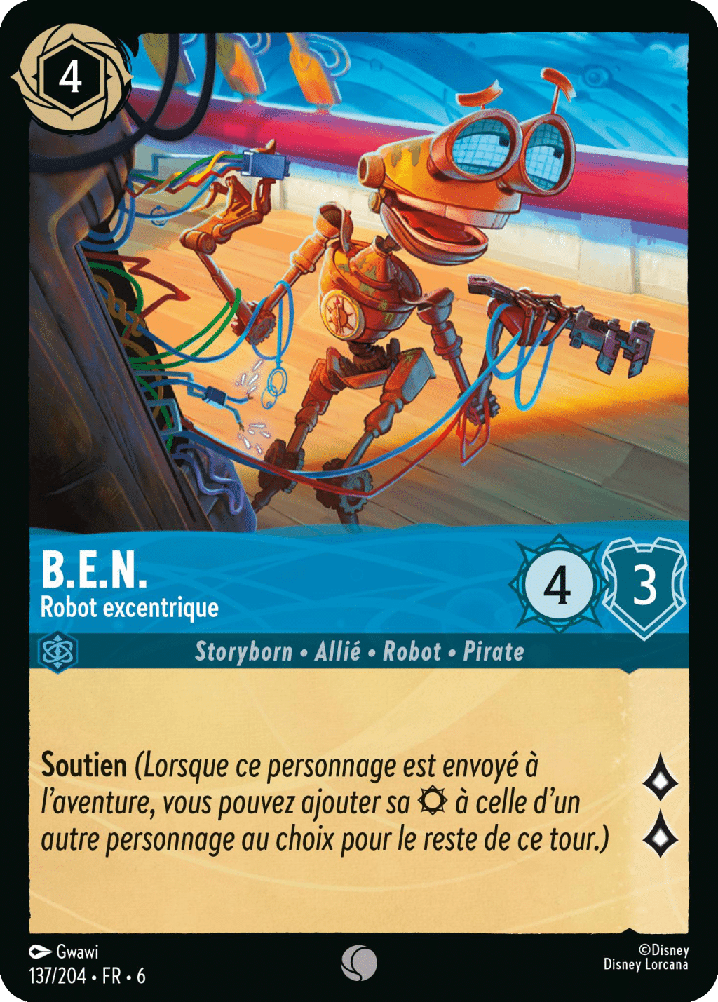 B.E.N Robot excentrique 137/204
