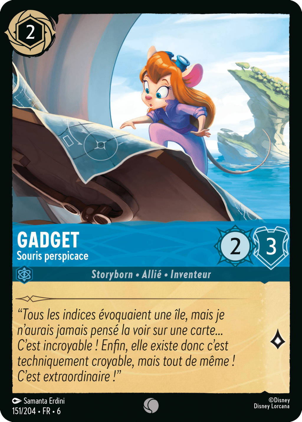 Gadget Souris perspicace 151/204