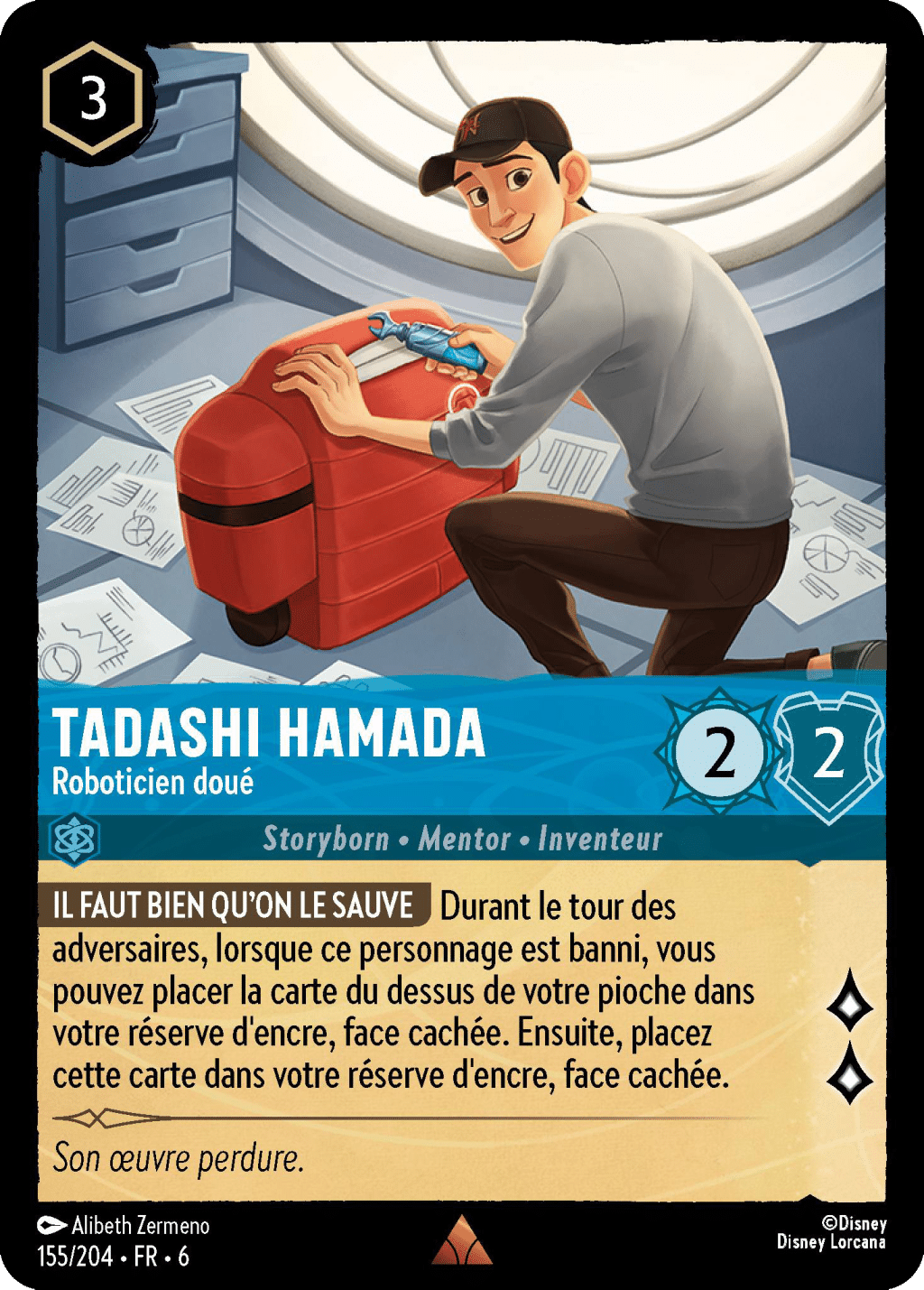 Tadashi Hamada Roboticien doué 155/204
