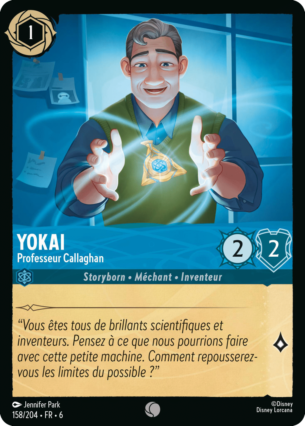 Yokai Professeur Callaghan 158/204