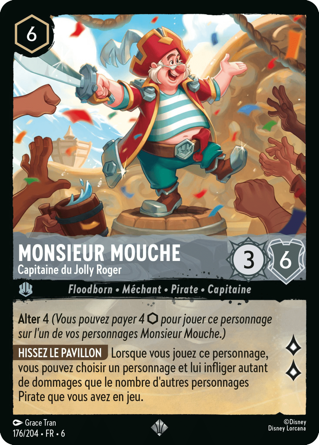 Monsieur Mouche Capitaine du Jolly Roger 176/204
