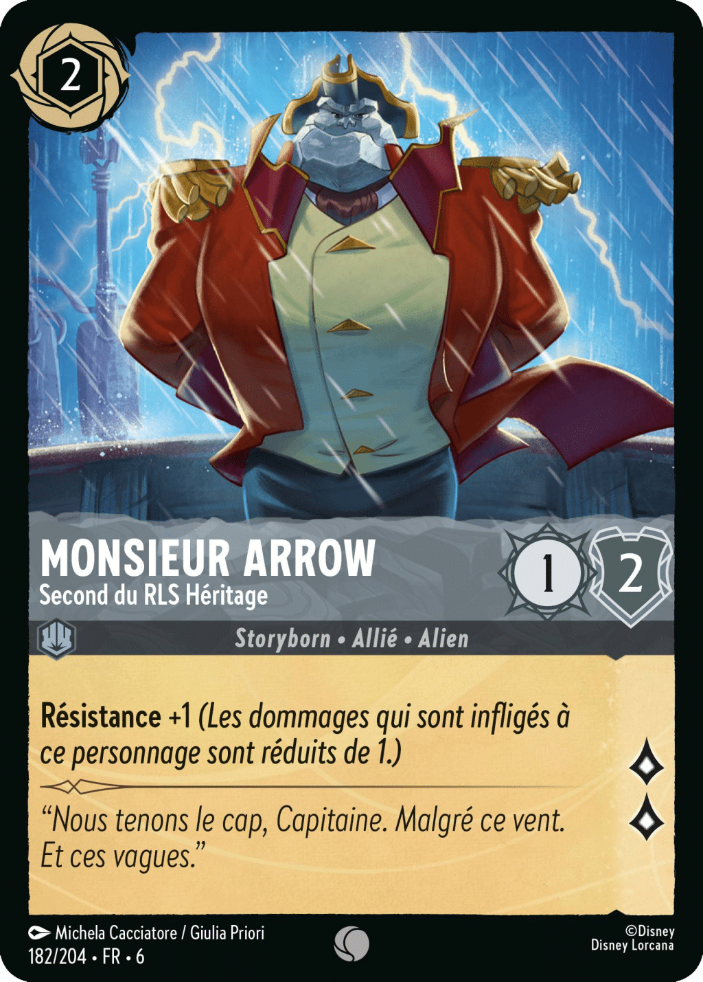 Monsieur Arrow Second du RLS Héritage 182/204