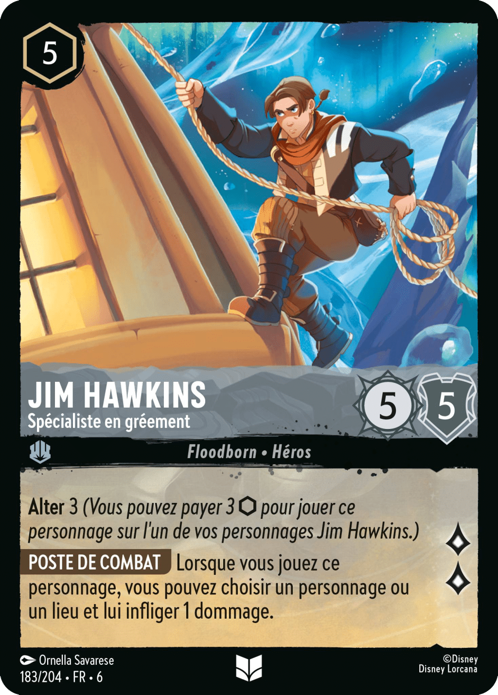Jim Hawkins Spécialiste en gréement 183/204