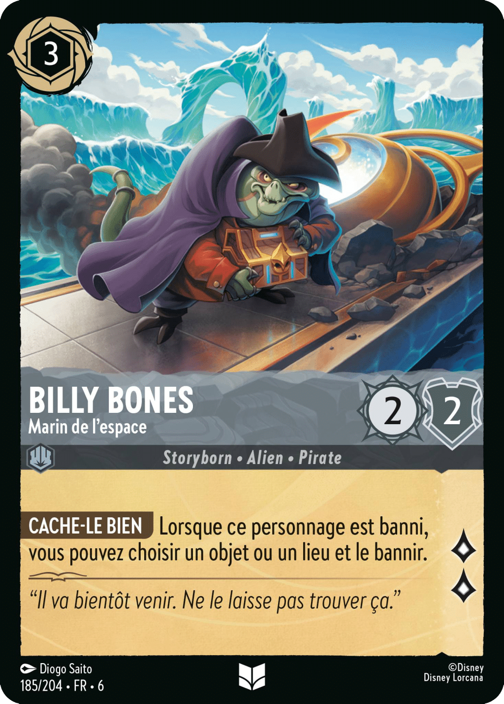 Billy Bones Marin de l’espace 185/204