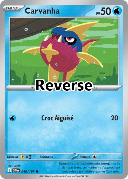 Carvanha reverse