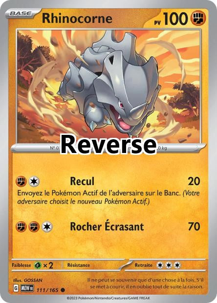 Rhinocorne reverse