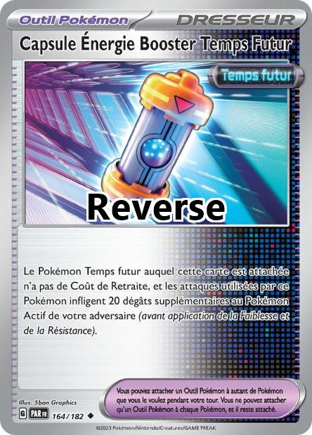 Capsule Énergie Booster Temps Futur reverse