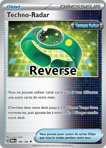 Techno-Radar reverse