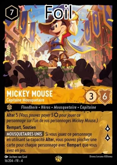 Mickey Mouse Foil
