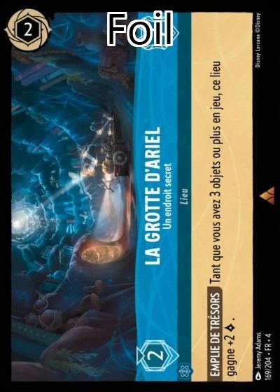 La Grotte d’Ariel Foil