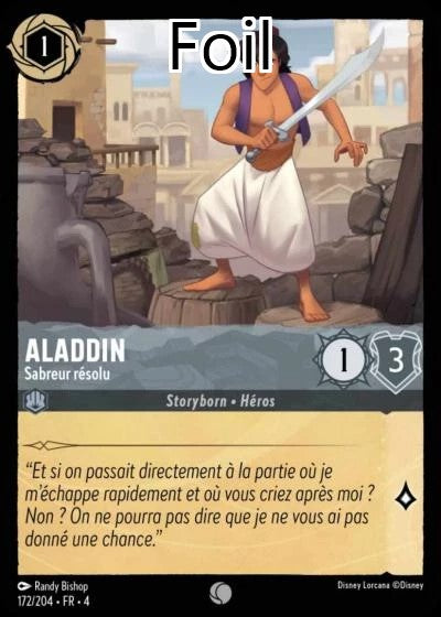 Aladdin Foil